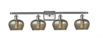 Fenton - 4 Light - 37 inch - Brushed Satin Nickel - Bath Vanity Light (3442|516-4W-SN-G96-LED)