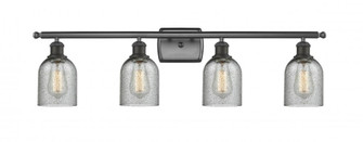 Caledonia - 4 Light - 35 inch - Oil Rubbed Bronze - Bath Vanity Light (3442|516-4W-OB-G257-LED)