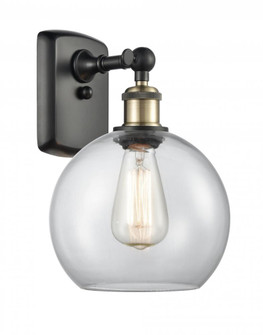Athens - 1 Light - 8 inch - Black Antique Brass - Sconce (3442|516-1W-BAB-G122)