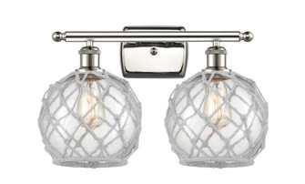 Athens - 2 Light - 18 inch - Polished Nickel - Bath Vanity Light (3442|516-2W-PN-G122)