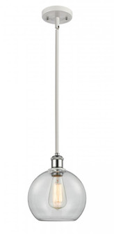 Athens - 1 Light - 8 inch - White Polished Chrome - Mini Pendant (3442|516-1S-WPC-G122)