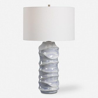 Uttermost Waves Blue & White Table Lamp (85|28467)