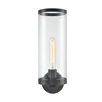 Revolve Ii Clear Glass/Urban Bronze 1 Light Damp-Rated Wall/Vanity Light (7713|WV311601UBCG)