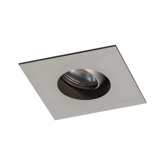 Ocularc 1.0 LED Square Open Adjustable Trim with Light Engine and New Construction or Remodel Hous (16|R1BSA-08-N927-BN)