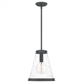 Bristol 1-Light Mottled Black Mini Pendant Light (26|QP5260MB)