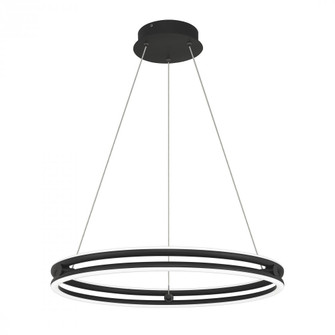Graves Integrated LED Matte Black Pendant Light (26|PCGVS2824MBK)