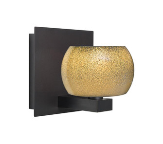 Besa, Keno Vanity, Gold Sand, Bronze Finish, 1x3W LED (127|1WF-KENOGD-LED-BR)