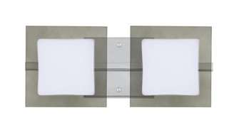 Besa Wall Alex Chrome Opal/Smoke 2x50W G9 (127|2WS-7735SM-CR)