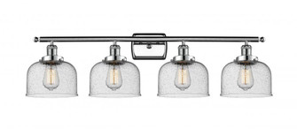 Bell - 4 Light - 38 inch - Polished Chrome - Bath Vanity Light (3442|916-4W-PC-G74-LED)