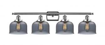 Bell - 4 Light - 38 inch - Polished Chrome - Bath Vanity Light (3442|916-4W-PC-G73-LED)