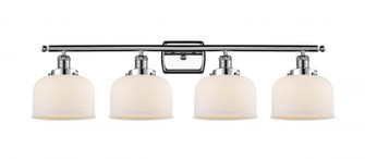 Bell - 4 Light - 38 inch - Polished Chrome - Bath Vanity Light (3442|916-4W-PC-G71)