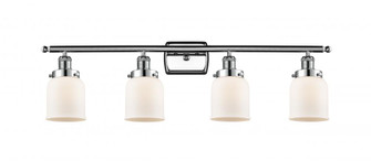 Bell - 4 Light - 36 inch - Polished Chrome - Bath Vanity Light (3442|916-4W-PC-G51)