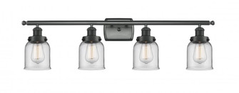 Bell - 4 Light - 36 inch - Matte Black - Bath Vanity Light (3442|916-4W-BK-G52-LED)