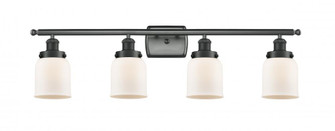 Bell - 4 Light - 36 inch - Matte Black - Bath Vanity Light (3442|916-4W-BK-G51)