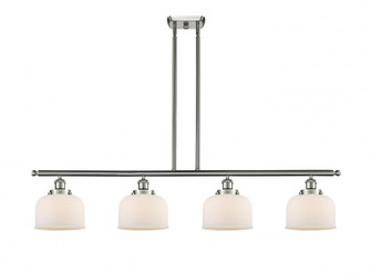 Bell - 4 Light - 48 inch - Brushed Satin Nickel - Stem Hung - Island Light (3442|916-4I-SN-G71)