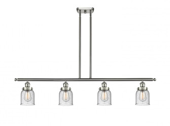 Bell - 4 Light - 48 inch - Brushed Satin Nickel - Stem Hung - Island Light (3442|916-4I-SN-G54-LED)