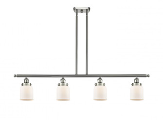 Bell - 4 Light - 48 inch - Brushed Satin Nickel - Stem Hung - Island Light (3442|916-4I-SN-G51-LED)
