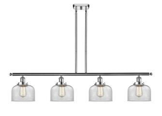 Bell - 4 Light - 48 inch - Polished Chrome - Stem Hung - Island Light (3442|916-4I-PC-G72-LED)