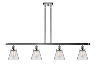 Cone - 4 Light - 48 inch - Polished Chrome - Stem Hung - Island Light (3442|916-4I-PC-G62)