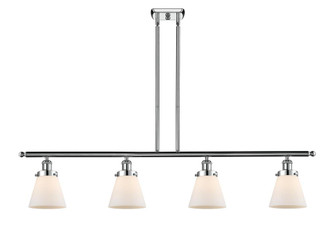 Cone - 4 Light - 48 inch - Polished Chrome - Stem Hung - Island Light (3442|916-4I-PC-G61-LED)