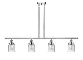 Bell - 4 Light - 48 inch - Polished Chrome - Stem Hung - Island Light (3442|916-4I-PC-G54-LED)