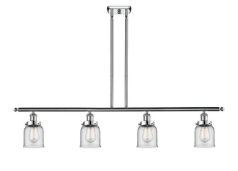Bell - 4 Light - 48 inch - Polished Chrome - Stem Hung - Island Light (3442|916-4I-PC-G52)