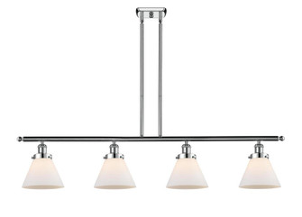 Cone - 4 Light - 48 inch - Polished Chrome - Stem Hung - Island Light (3442|916-4I-PC-G41-LED)