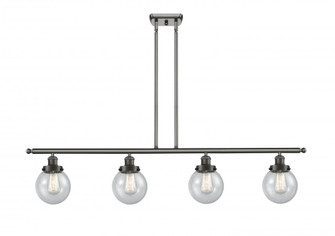 Beacon - 4 Light - 48 inch - Oil Rubbed Bronze - Stem Hung - Island Light (3442|916-4I-OB-G204-6)