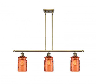 Candor 3 Light Island Light (3442|516-3I-AB-G352-TUR-LED)