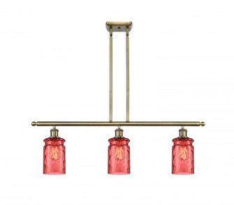 Candor 3 Light Island Light (3442|516-3I-AB-G352-RD)