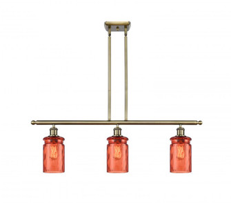 Candor 3 Light Island Light (3442|516-3I-AB-G352-COR-LED)