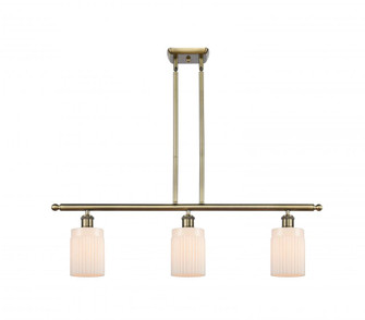 Hadley - 3 Light - 36 inch - Antique Brass - Stem hung - Island Light (3442|516-3I-AB-G341)