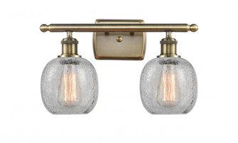 Belfast - 2 Light - 16 inch - Antique Brass - Bath Vanity Light (3442|516-2W-AB-G105)