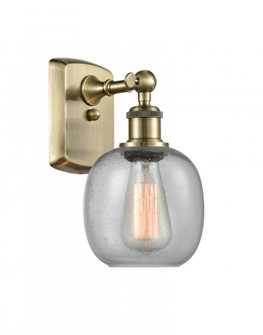 Belfast - 1 Light - 6 inch - Antique Brass - Sconce (3442|516-1W-AB-G104-LED)