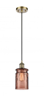 Candor 1 Light Mini Pendant (3442|516-1P-AB-G352-TOF-LED)