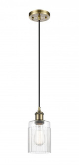 Hadley - 1 Light - 5 inch - Antique Brass - Cord hung - Mini Pendant (3442|516-1P-AB-G342-LED)