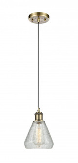 Conesus - 1 Light - 6 inch - Antique Brass - Cord hung - Mini Pendant (3442|516-1P-AB-G275)