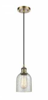 Caledonia - 1 Light - 5 inch - Antique Brass - Cord hung - Mini Pendant (3442|516-1P-AB-G259-LED)