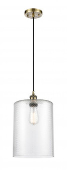 Cobbleskill - 1 Light - 9 inch - Antique Brass - Cord hung - Mini Pendant (3442|516-1P-AB-G112-L)