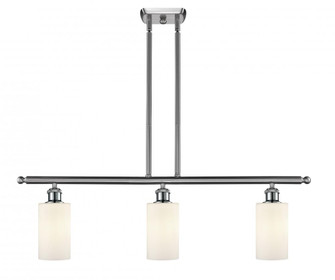 Clymer - 3 Light - 36 inch - Brushed Satin Nickel - Stem hung - Island Light (3442|516-3I-SN-G801-LED)