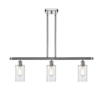 Clymer - 3 Light - 36 inch - Polished Chrome - Stem hung - Island Light (3442|516-3I-PC-G802-LED)