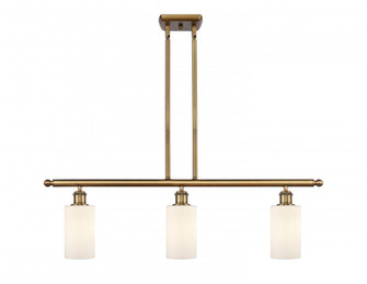 Clymer - 3 Light - 36 inch - Brushed Brass - Stem hung - Island Light (3442|516-3I-BB-G801)