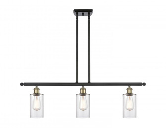 Clymer - 3 Light - 36 inch - Black Antique Brass - Stem hung - Island Light (3442|516-3I-BAB-G802)