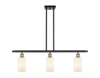 Clymer - 3 Light - 36 inch - Black Antique Brass - Stem hung - Island Light (3442|516-3I-BAB-G801)