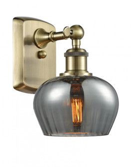 Fenton - 1 Light - 7 inch - Antique Brass - Sconce (3442|516-1W-AB-G93-LED)