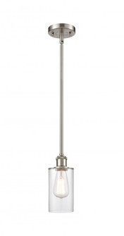 Clymer - 1 Light - 4 inch - Brushed Satin Nickel - Mini Pendant (3442|516-1S-SN-G802-LED)