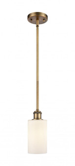 Clymer - 1 Light - 4 inch - Brushed Brass - Mini Pendant (3442|516-1S-BB-G801)