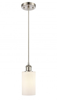 Clymer - 1 Light - 4 inch - Brushed Satin Nickel - Cord hung - Mini Pendant (3442|516-1P-SN-G801-LED)