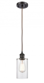 Clymer - 1 Light - 4 inch - Oil Rubbed Bronze - Cord hung - Mini Pendant (3442|516-1P-OB-G802)