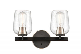Remy - 2 Light - 15 inch - Black Satin Nickel - Bath Vanity Light (3442|420-2W-BSN-SDY-LED)